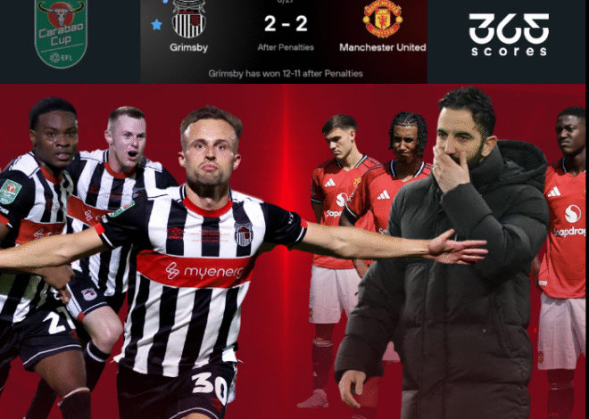 Blog Sepak Bola | Grimsby David membunuh United Goliath