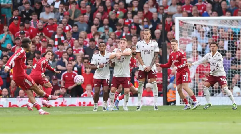 Blog Sepak Bola | Tendangan bebas yang luar biasa dari Dominik Szoboszlai