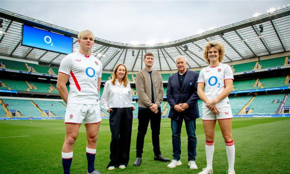Rugby Inggris menandatangani pembaruan kemitraan O2 selama lima tahun