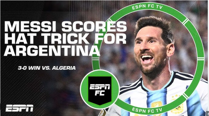 Blog Sepak Bola | Messi memulai dengan hattrick